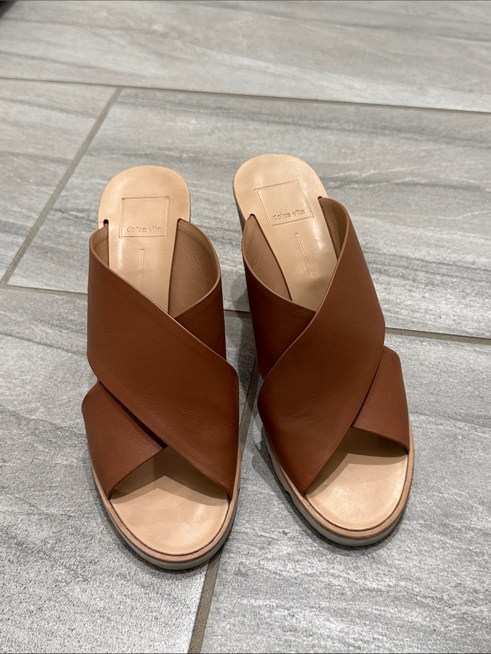 dolce vita Crisscross Mules - Picture 1 of 5